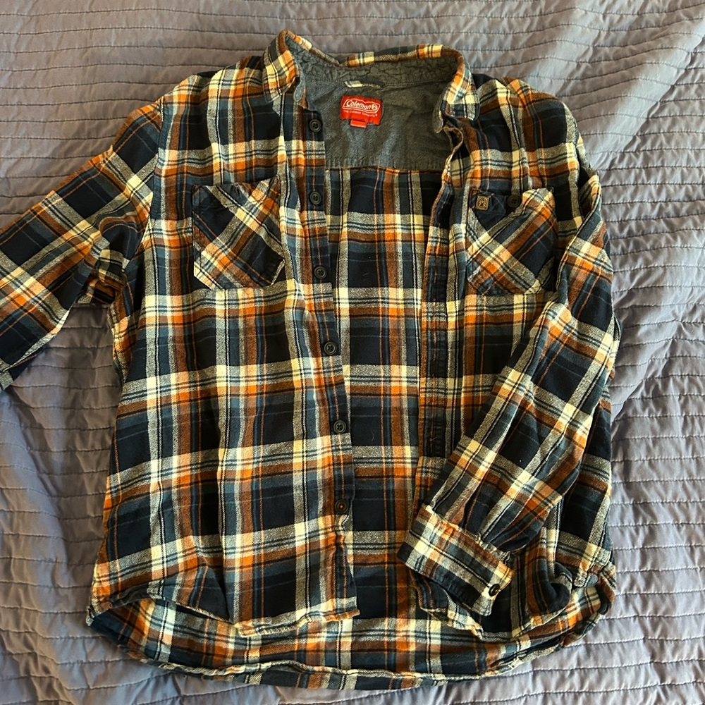 Coleman Plaid Flannel Shirt